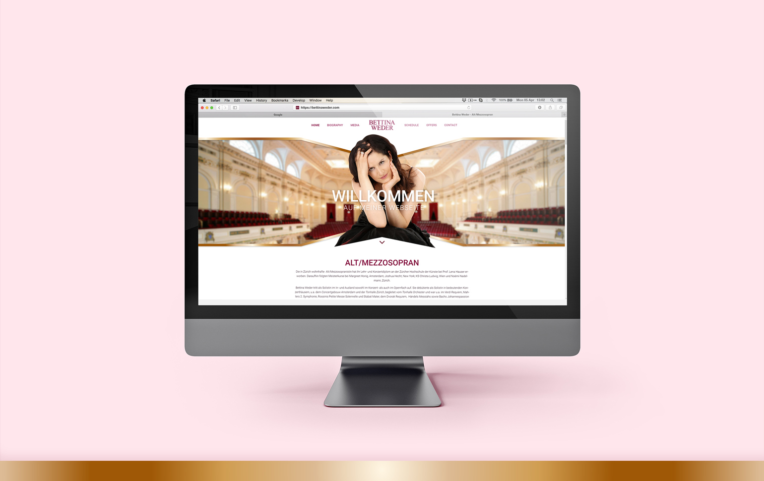 bettinaweder.com - Neue Webseite online